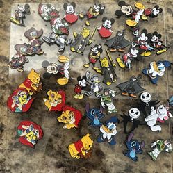 Pins Disney LILO And Stitch Winnie The Pooh Donald Duck Night Before Christmas Little Mermaid