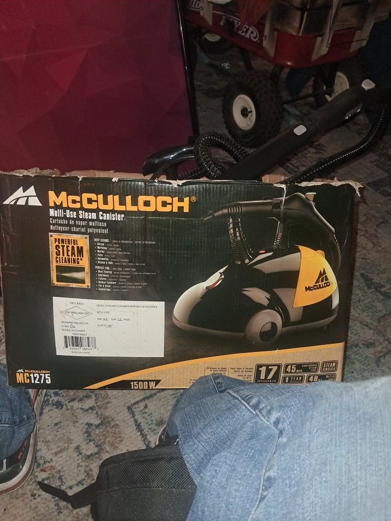 McCulloch Multi Use Steam Cleaner