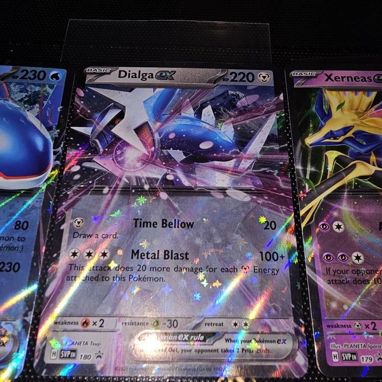 Legendary EX Bundle Kyogre, Dialga, Xerneas (Pokemon Tcg)