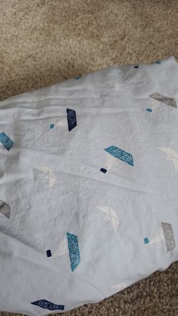 Crib Fitted Sheet - Nautical