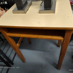 Original School Desk Hard Wood