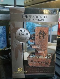 ♡•Tiered Serenity LED Fountain•♡