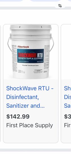 Cleaning disinfectant 5 gallon