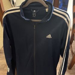 Men’s Large Adidas Full Zip Jacket