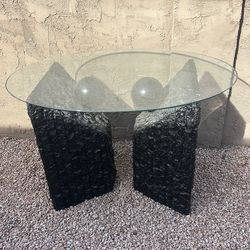 Glass table