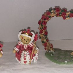 Cherished, Teddies, King And Queen Of Hearts, Collectors Set