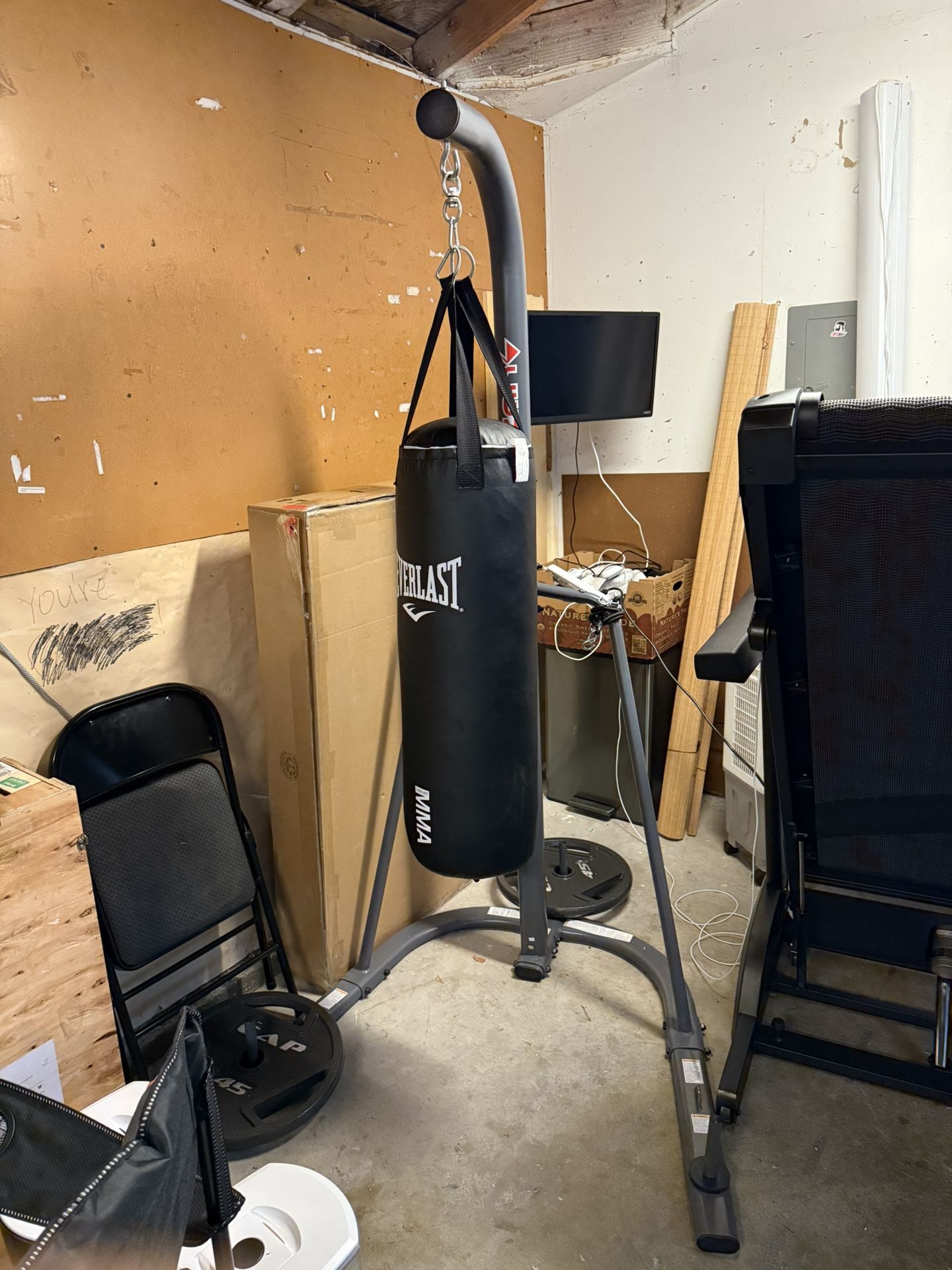 70lb Heavy Bag and Stand