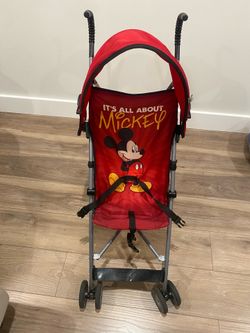 Mickey Mouse umbrella stroller