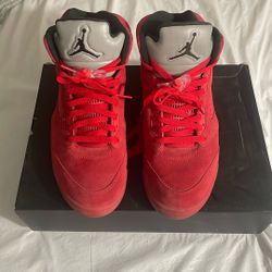 Air Jordan 5 Retro Red Suede