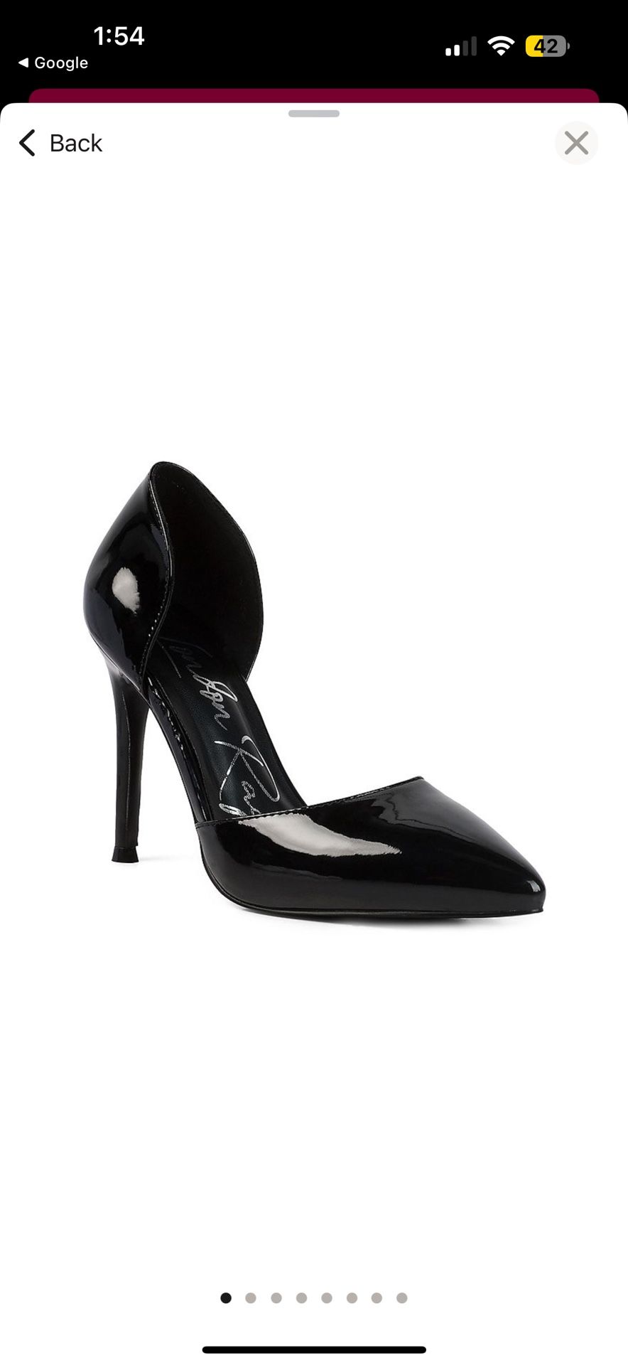London rag Heels New Size 8
