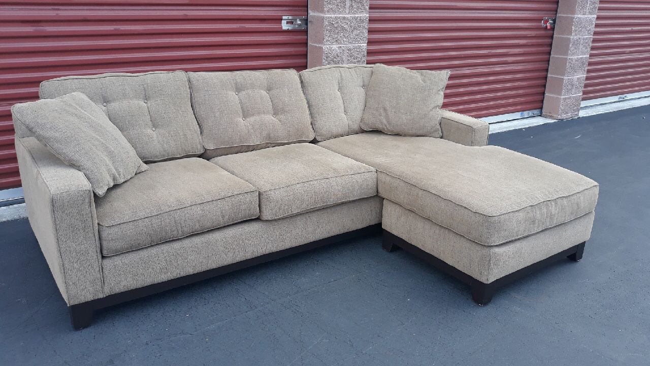 Beautiful Macy’s sectional couch