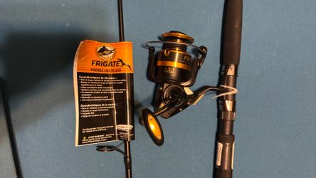 Frigate spinning combo rod