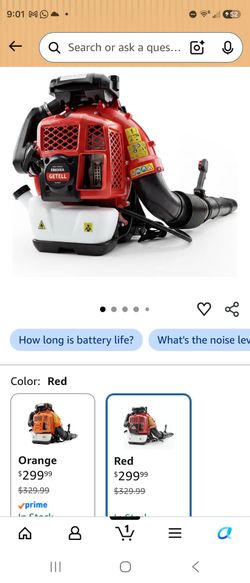 80cc Gas Backpack Leaf Blower