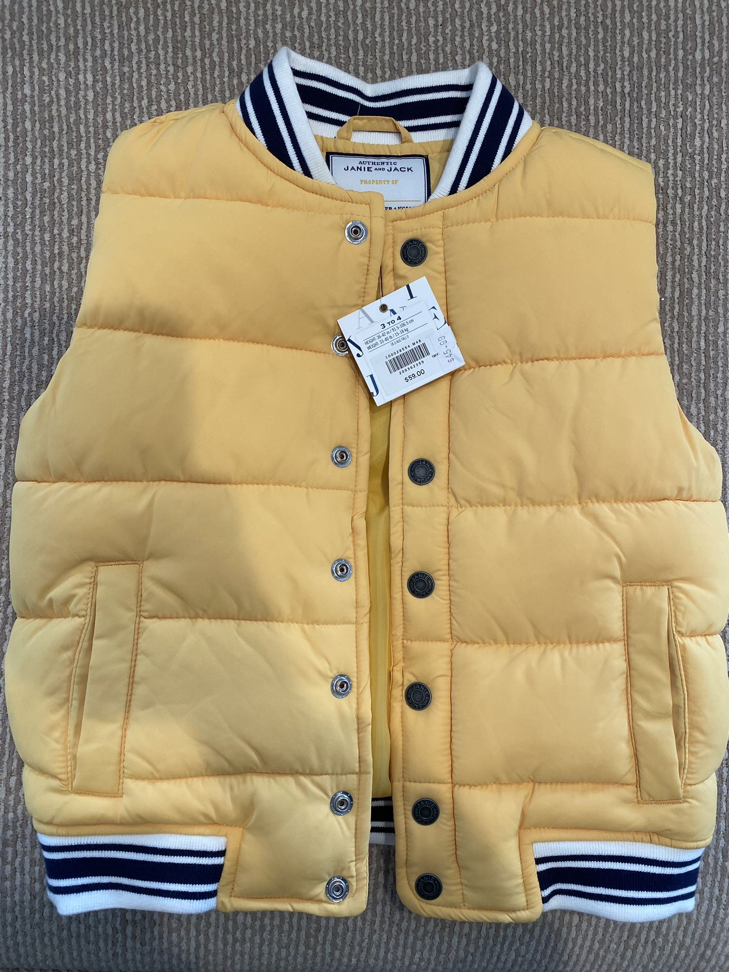 Janie and Jack Puffer Jacket