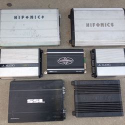 CAR AMPS  AND SUBWOOFER LOOK"