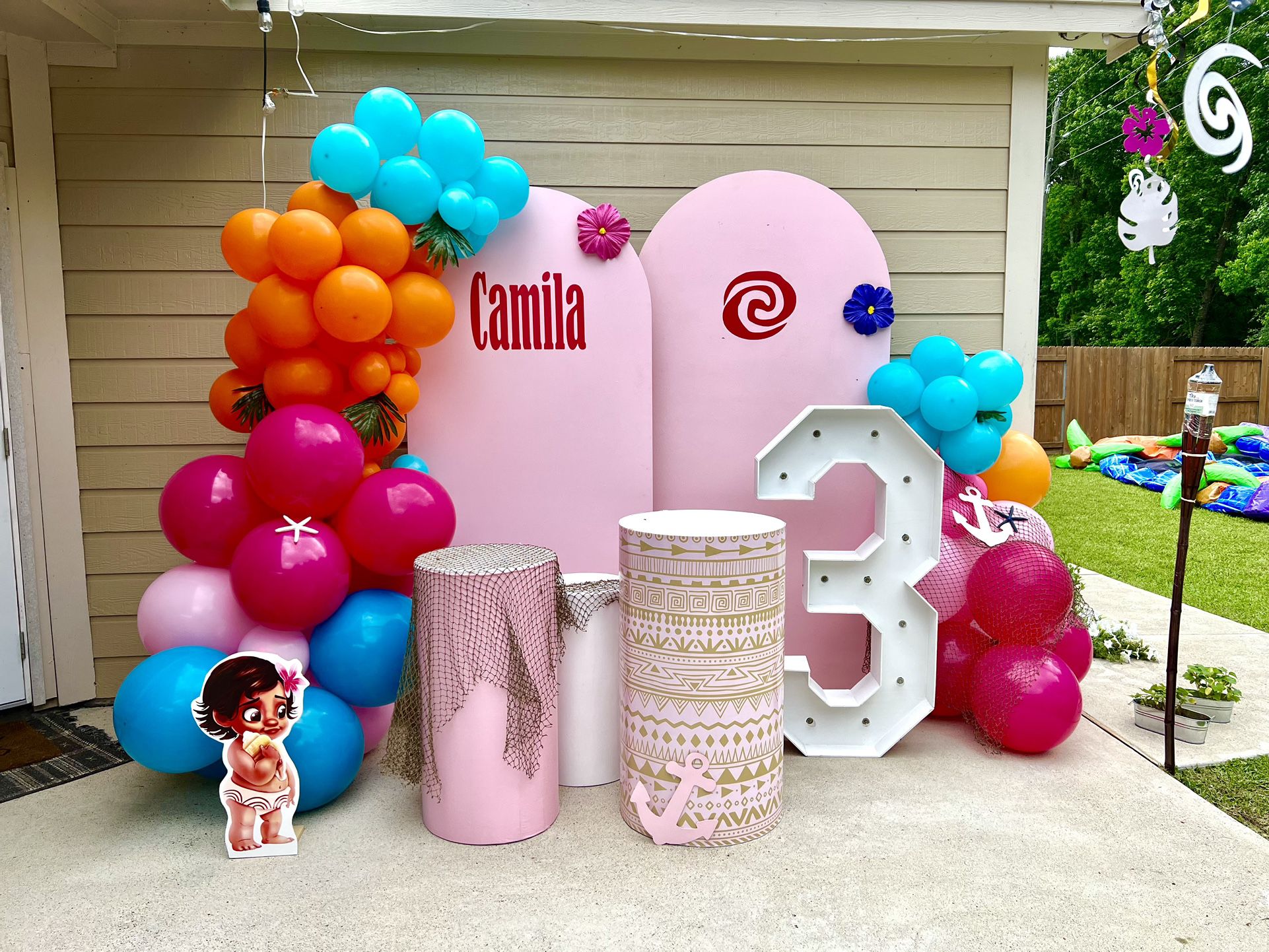 Baby Moana Party Decorations for Sale in Houston, TX - OfferUp