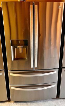 Kenmore 4-Door Fridge Stainless Steel FrenchDoor