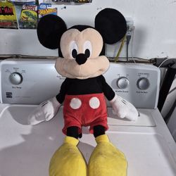 Disney Store Original Mickey Mouse Plush Medium 17 Inch Tall