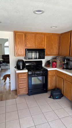Free Cabinets, Dishwasher, Range
