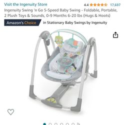 Ingenuity Portable Baby Swing