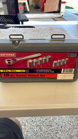 Craftsman 10 piece socket set