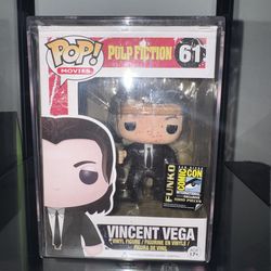 2014 SDCC exclusive pulp fiction Jules & Vincent Vega bloodshed Funko pops