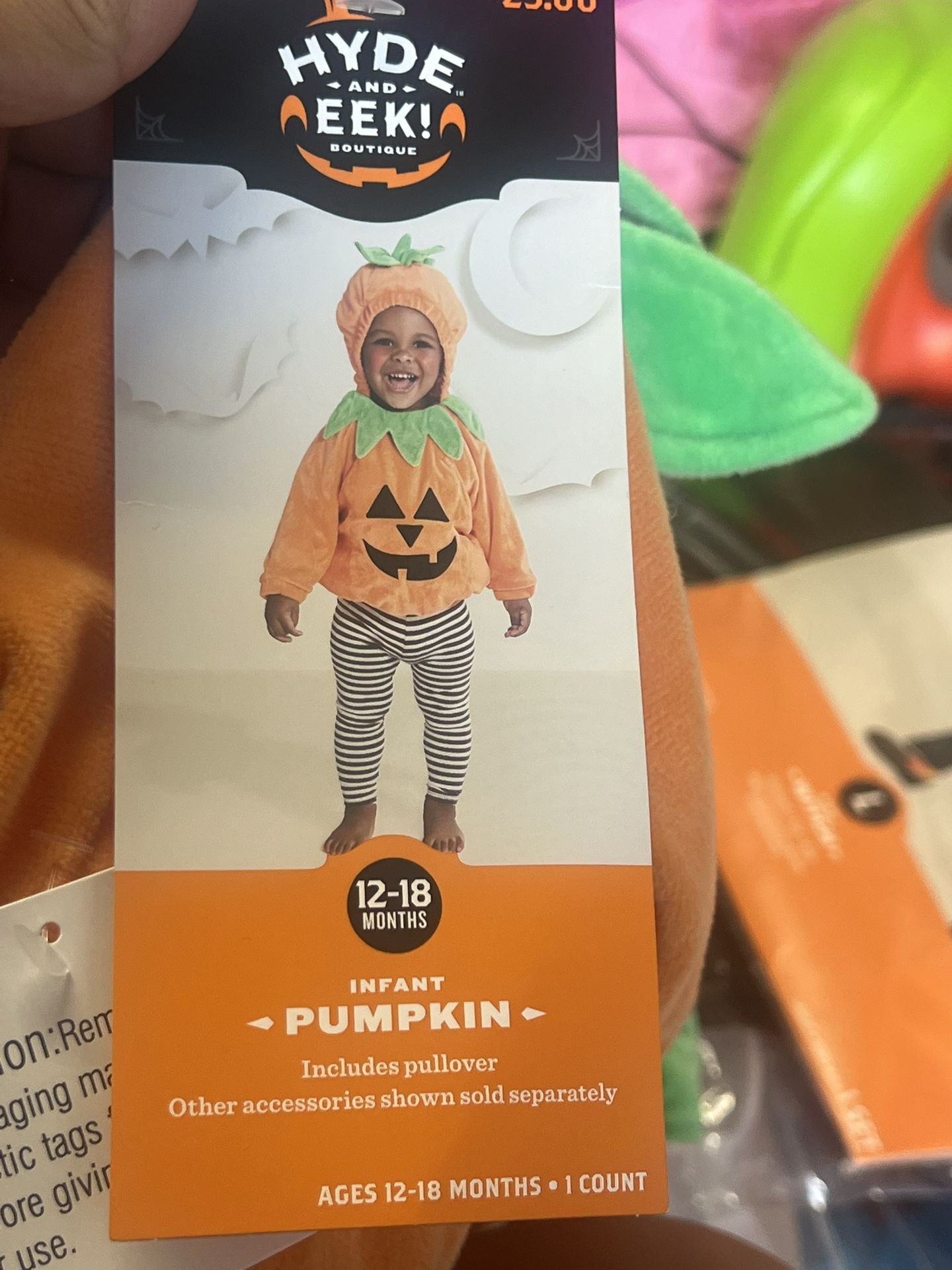 Baby Pumpkin Costume 