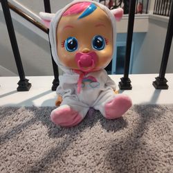 Crybaby unicorn doll