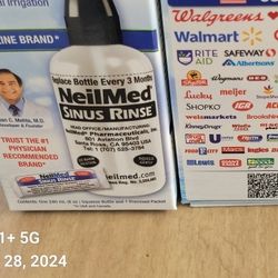 Neilmed Sinus Rince $10.00 Each
