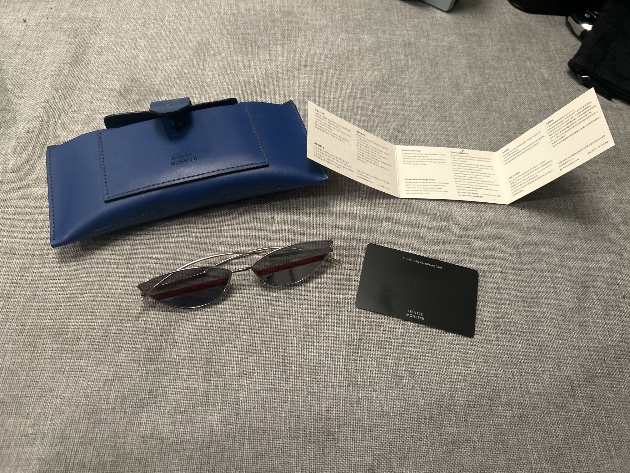 Gentle Monster Sunglasses – Authentic w/ Case + Card