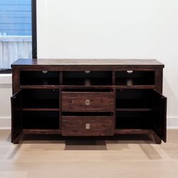 70" Wood Console Table