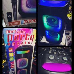 New Portable Bluetooth Speaker 🔊 Bocina Bluetooth Nueva Recargable 