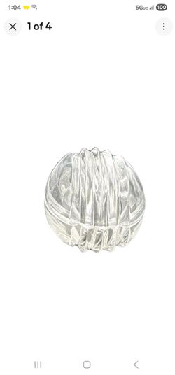 Gorham Crystal Trinket Box