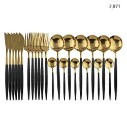 Gold Plated Silverware