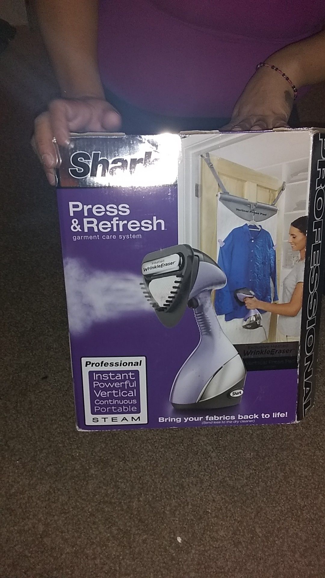 Shark press and Refresh
