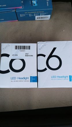 LED C6 #9006/9005/H8/H9/H11 COLOR BLANCOS 6000K NUEVOS EN SU CAJA TENGO DE TODO TIPO DE MEDIDAS NÚMEROS Y LETRAS