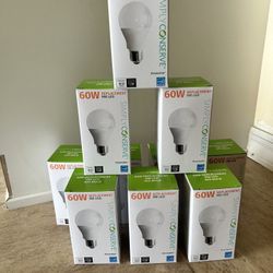10 Simply Conserve 9W Light Bulbs Dimmable A19 LED Soft White 60 Watt Equivalent