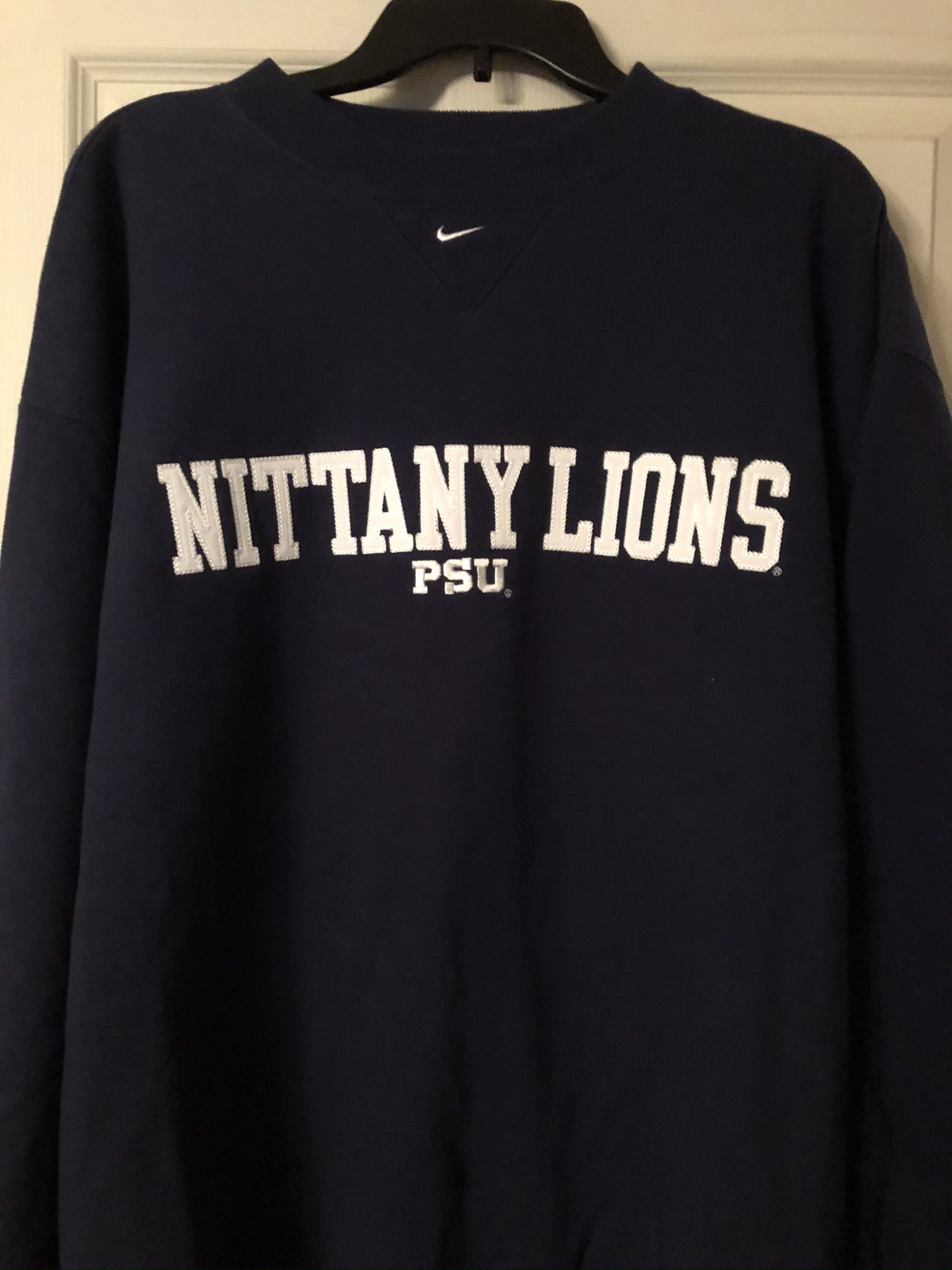 Vtg Nike Penn State Navy Sweatshirt - And Carolina Nike Sweatshirts