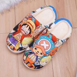 One Piece or Tokyo Ghoul Anime Slippers (New)