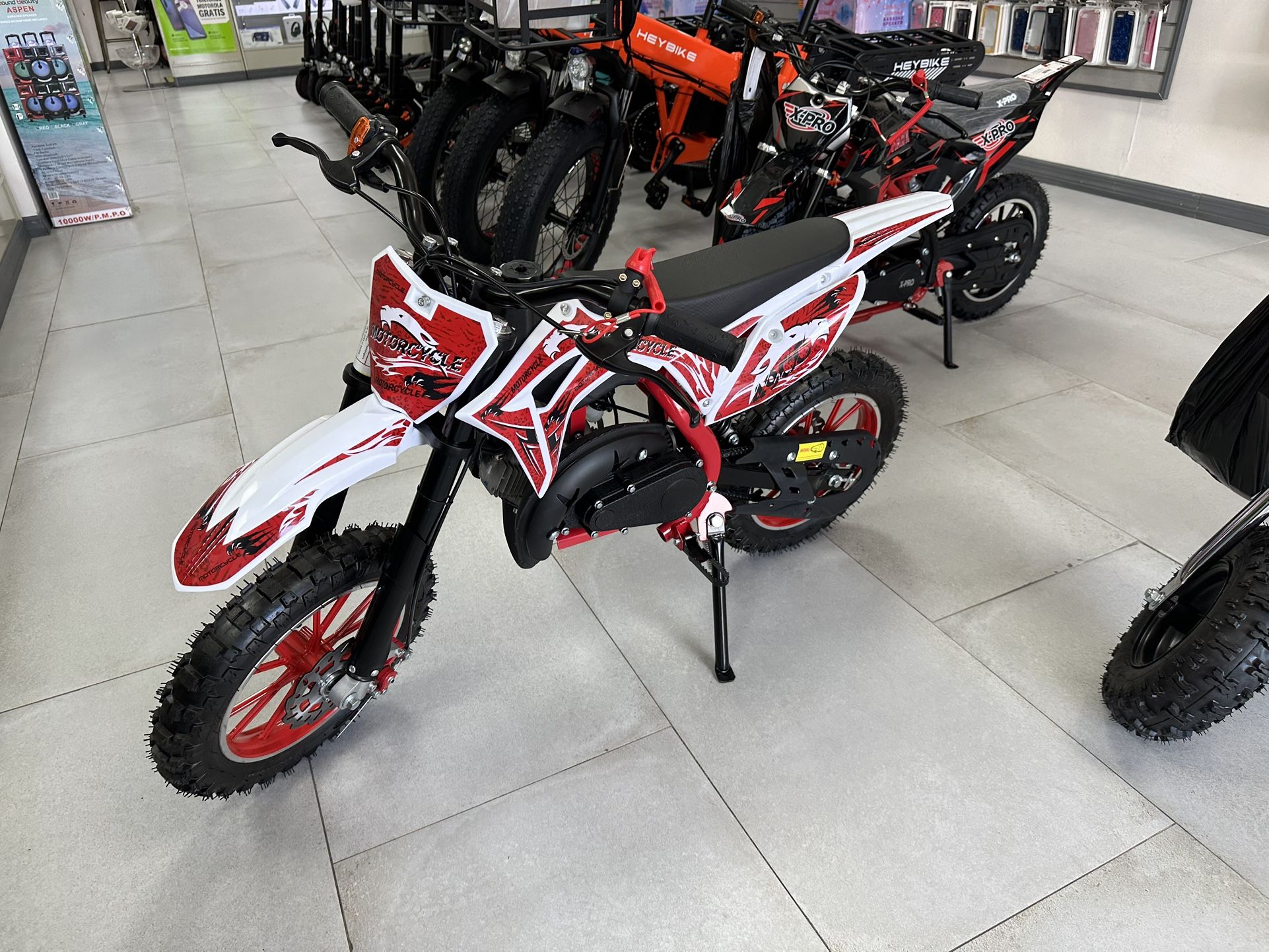Supermach 49CC Kid’s Dirt Bike New! Finance For $50 Down Payment!!
