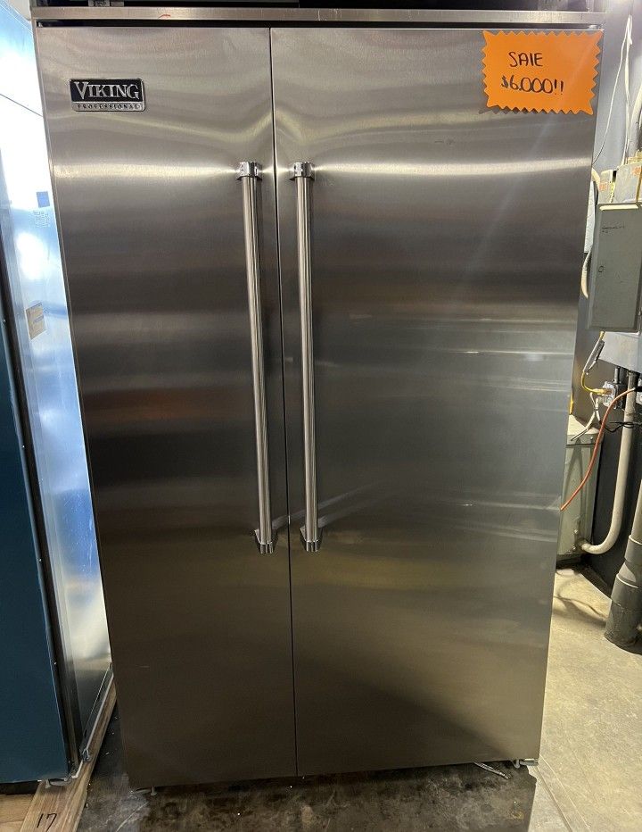 Viking Stainless Steel Built In Refrigerator XOP