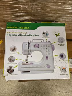 Mini Multifunctional Household Sewing Machine SM-505A