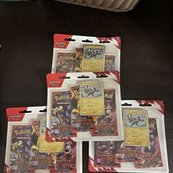 Pokémon Destin Rivals 3 Pack Etb Booster Bundle Sealed