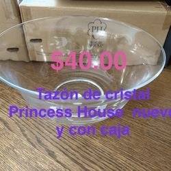 Tazón Para Ensaladas 👉 princess house todo nuevo y con caja 📦