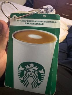 Starbucks 2016 Barista Beverage Recipe Cards Training Manual Complete Set