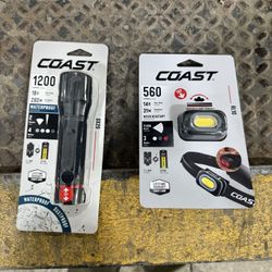Flashlights (each $10)