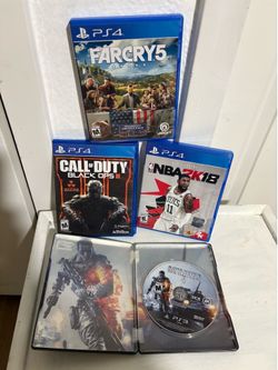 Play station 4 games 😬