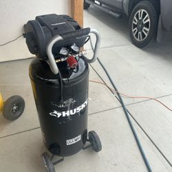 Husky 20 Gal. 200 PSI Oil Free Portable Vertical Electric Air Compressor 1.8k