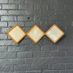 Antique Arts & Crafts Trifold Wall Hanging Vanity Mirror, c.1940’s
- Delivery Available