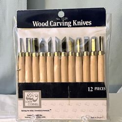 Loew Cornell Wood Carving Knives 12 Pieces No. 1229